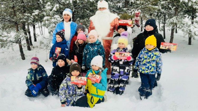 Новогоднее мероприятие на свежем воздухе!